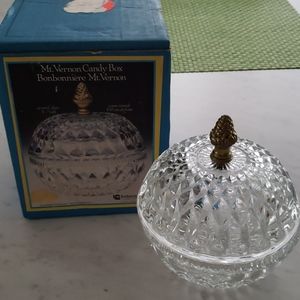 Indiana Glass Mt. Vernon Candy Dish
